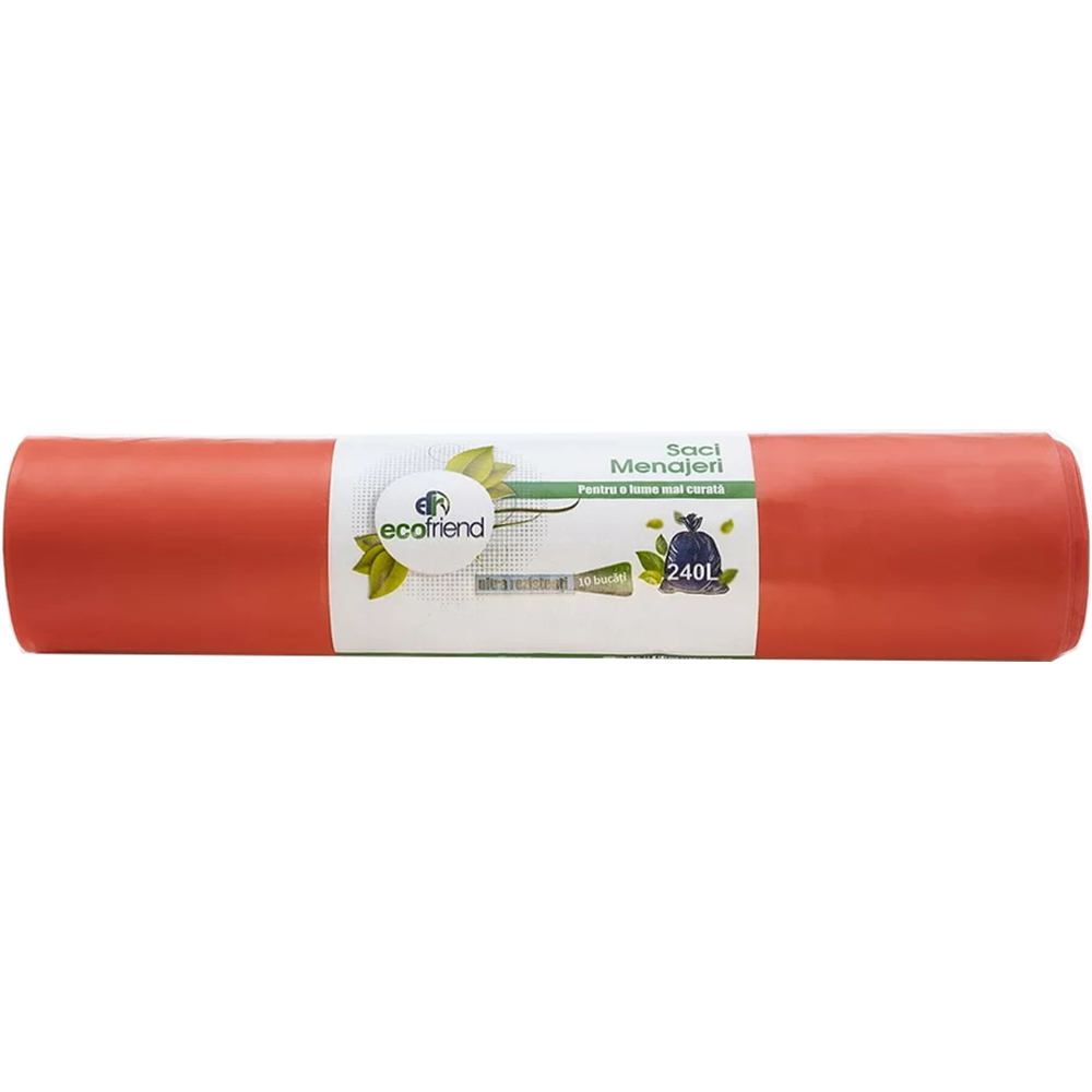 Saci menajeri ECOFRIEND 7935, 240 l, 10 bucati/rola