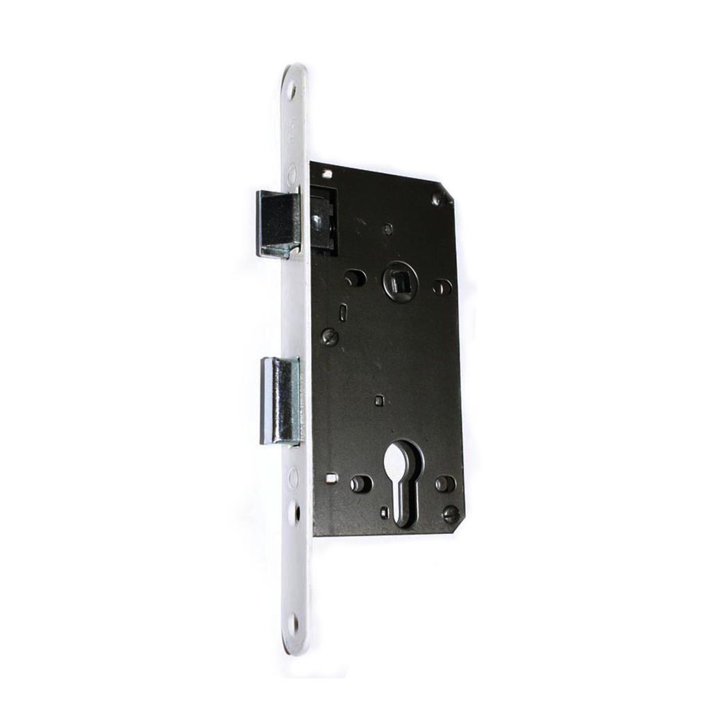 Broasca ingropata usa exterior YALE, 43x54 mm, cilindru, alb