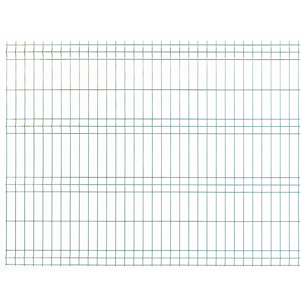 Panou de gard bordurat DIAL, 153 x 201 x 6.25 cm, 4.2 mm, verde