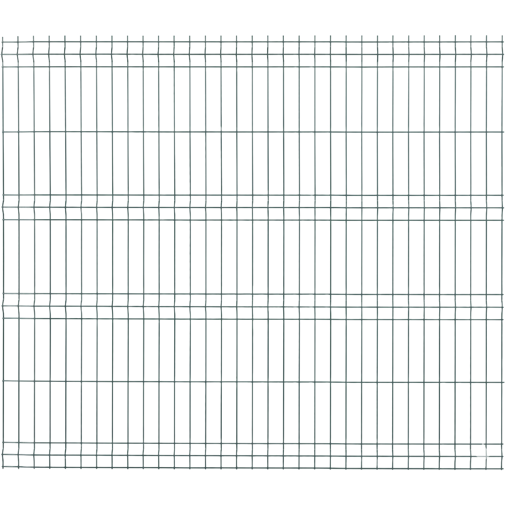 Panou de gard bordurat DIAL, 173 x 201 x 6.25 cm, 4.2 mm, gri