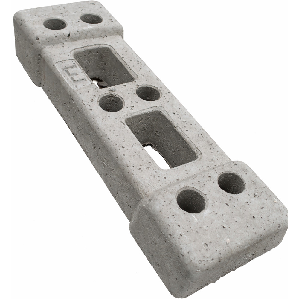 Baza beton suport gard Dial, 70 x 20 cm, gri