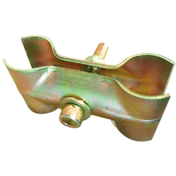 Colier dublu de fixare zincat Dial