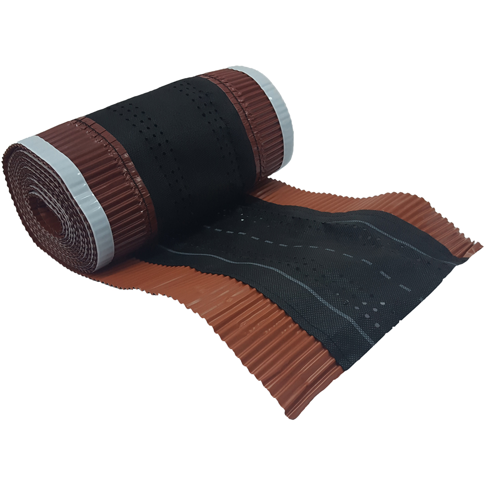 Banda coama BILKA, 23cm x 5m, caramiziu