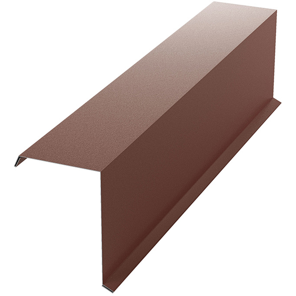 Bordura fronton BILKA, maro mat (RAL8017), 2000 x 312 mm x 0.5 mm