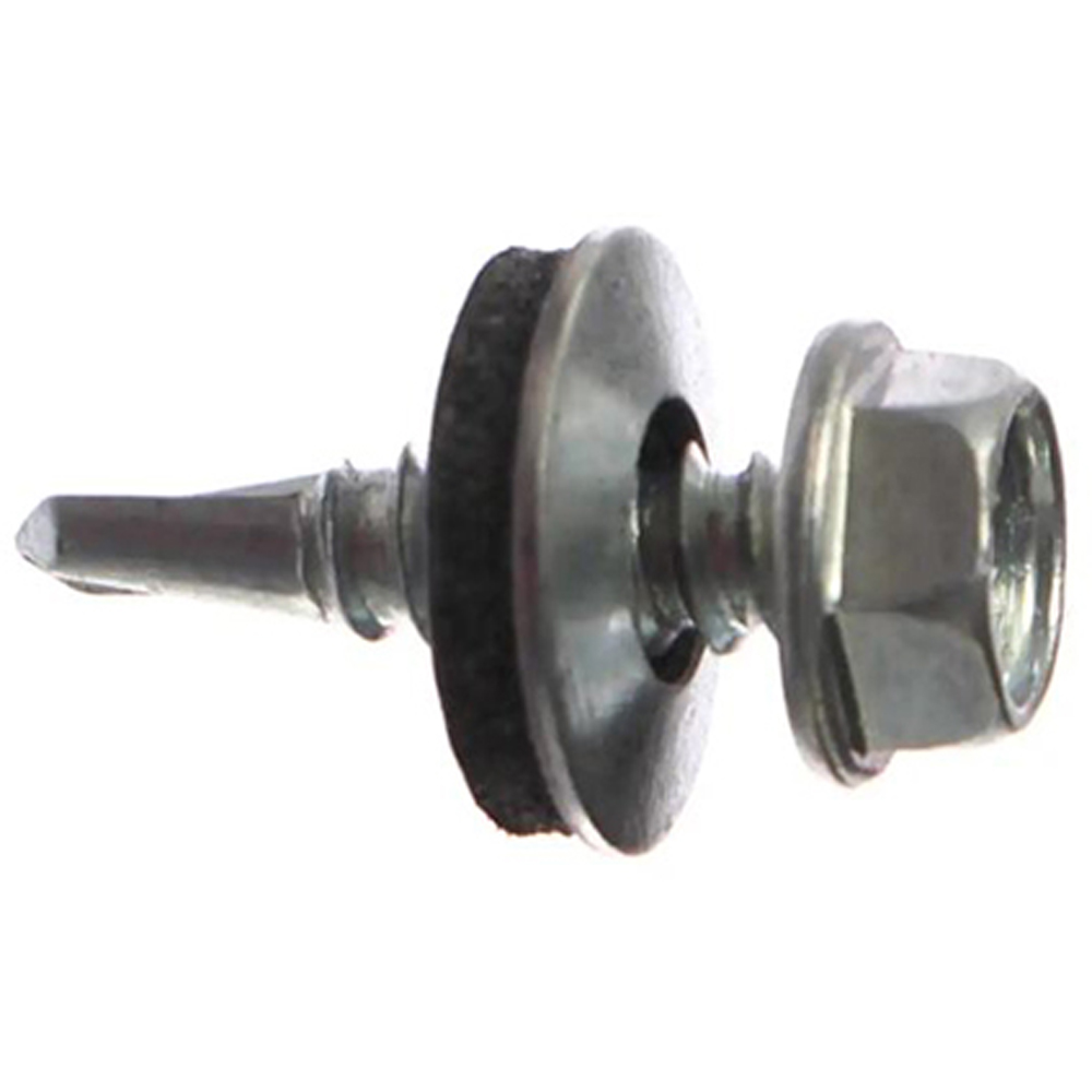 Surub autoforant hexagonal BILKA, 4.8  x 19mm, otel, 250buc, argintiu
