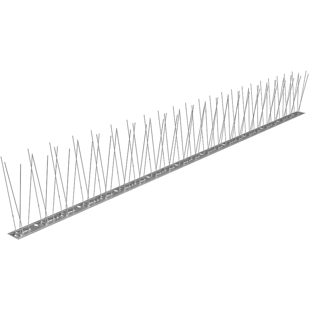 Banda antipasari BILKA, 1m x 3cm, argintiu