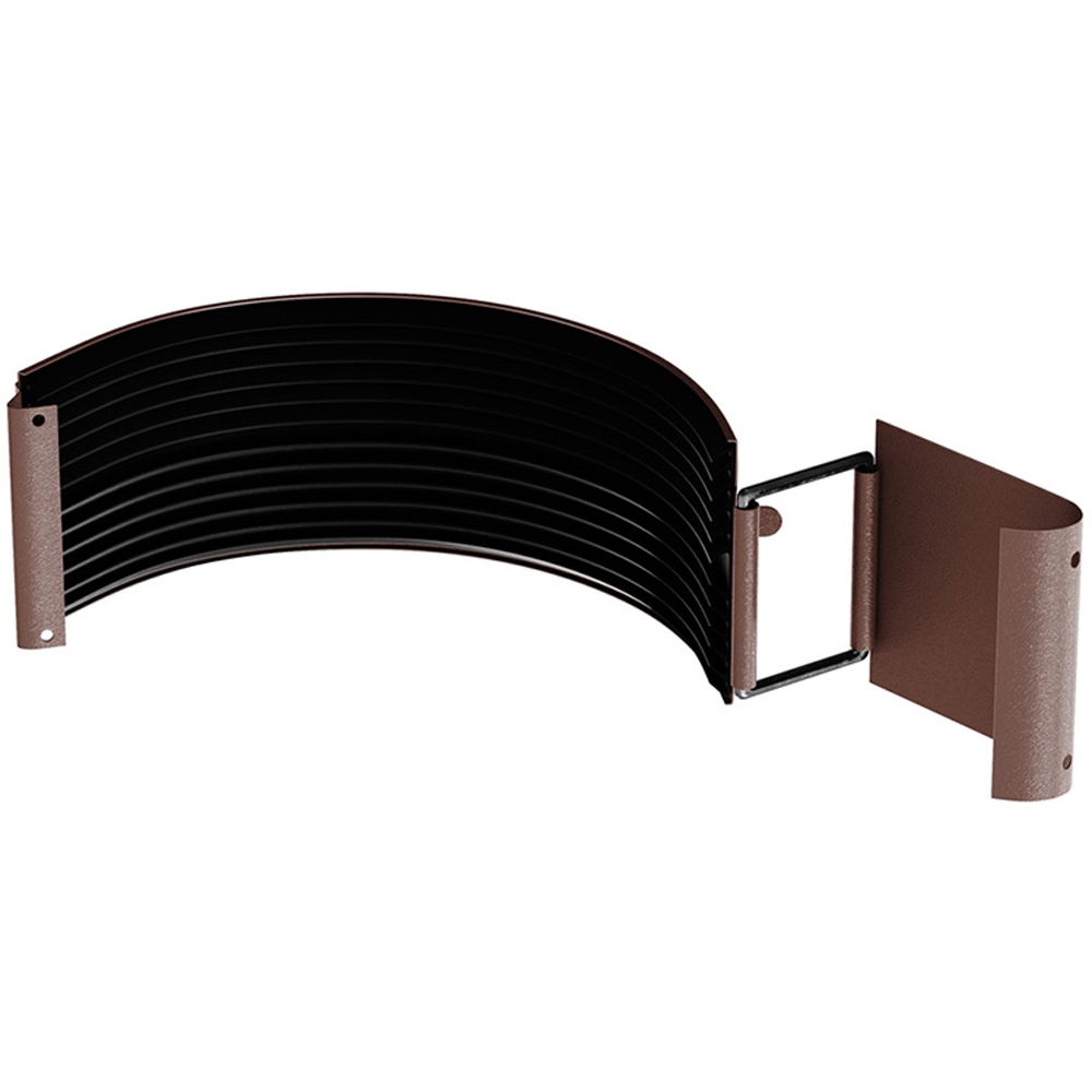 Element imbinare jgheab BILKA, D125, maro mat