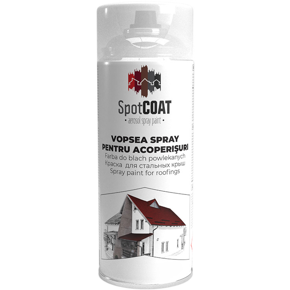 Spray corector tigla metalica BILKA, gri (RAL 7016), lucios, 400 ml