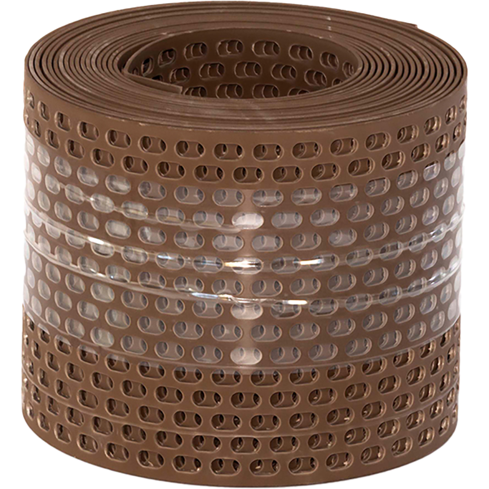 Banda aerisire streasina BILKA, 5m x 10cm, maro