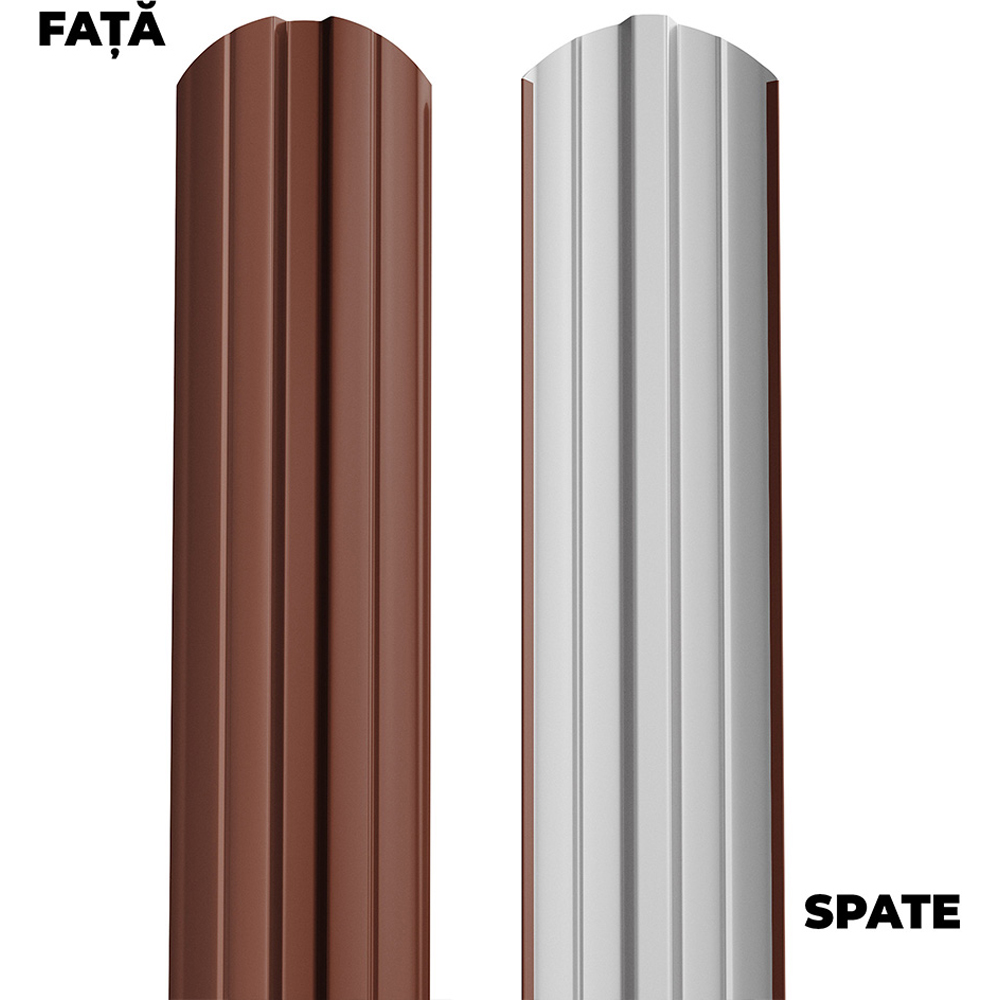 Sipca gard BILKA Berna, 0.40 mm 1.75 ml, metal, maro lucios