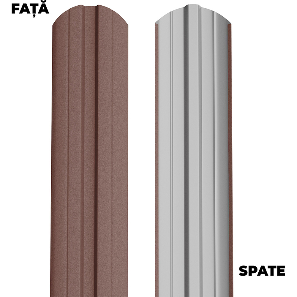 Sipca gard BILKA  Berna, 0.40 mm 1.75 ml, metal, maro mat