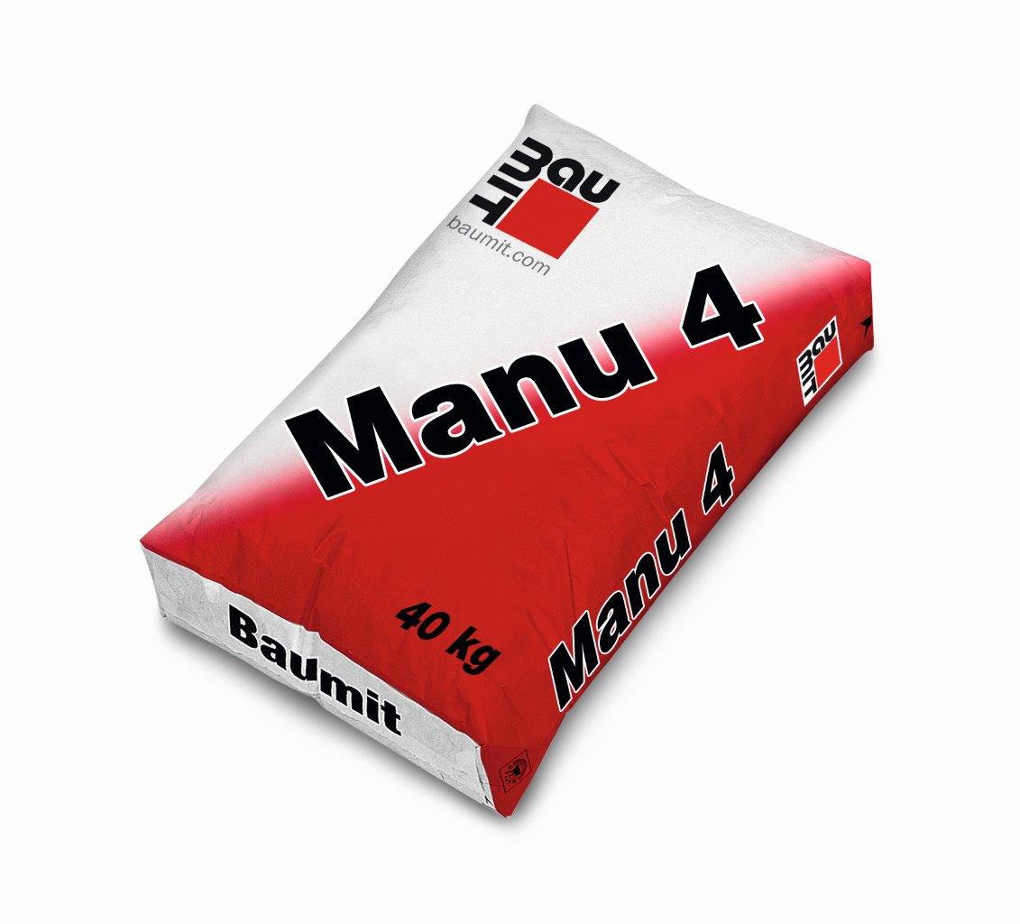 Tencuiala manuala BAUMIT Manu 4, 40 Kg
