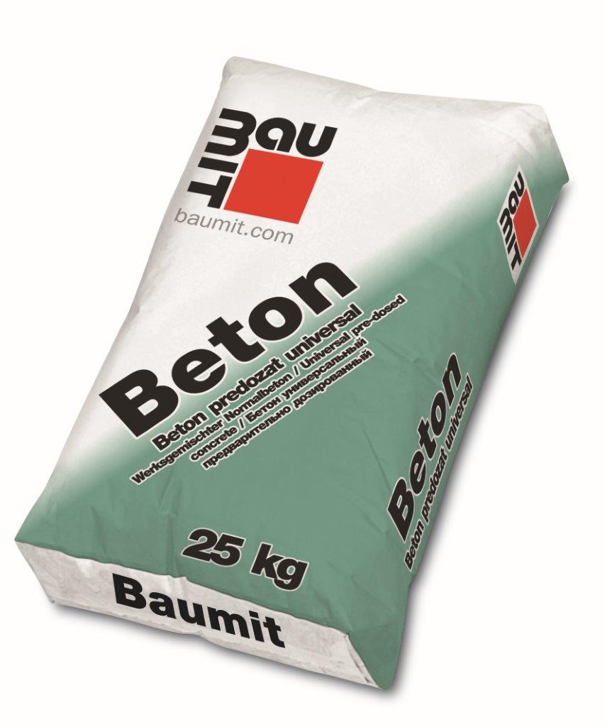 Beton uscat predozat BAUMIT C16/20, 25 Kg