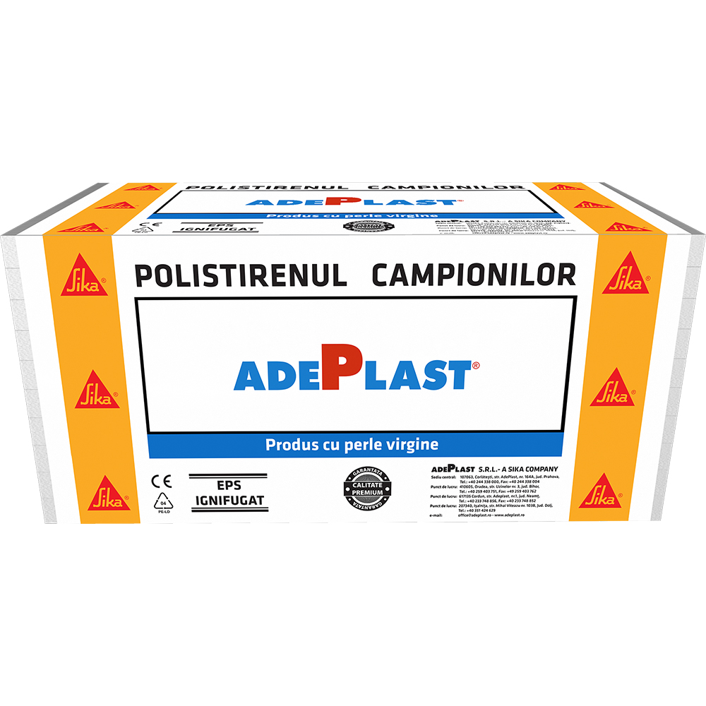 Polistiren expandat ADEPLAST EPS 100, 10 cm, 2.5 mp