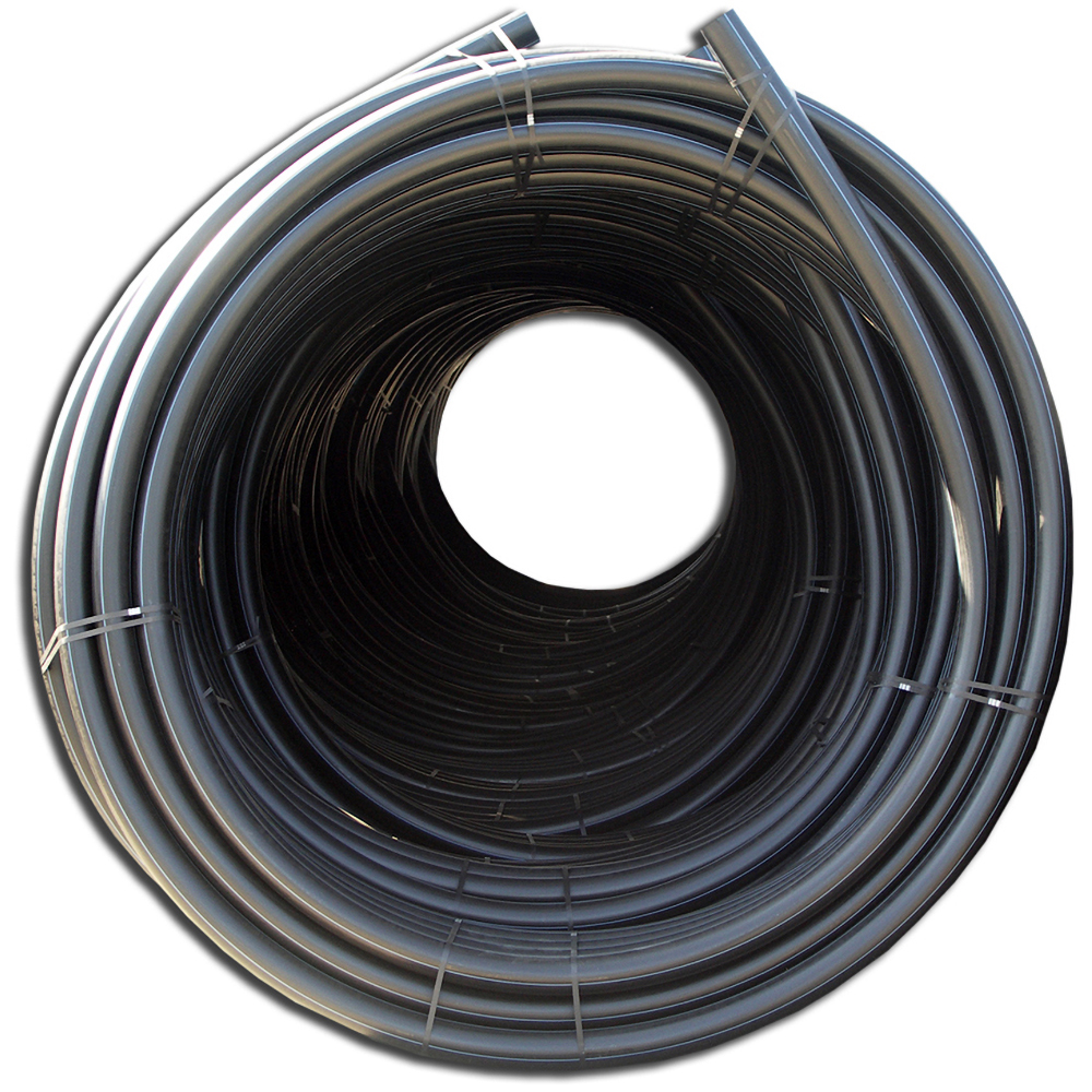 Tub apa VALROM, PEHD, D 63 x 3.8 mm, 100 m, negru
