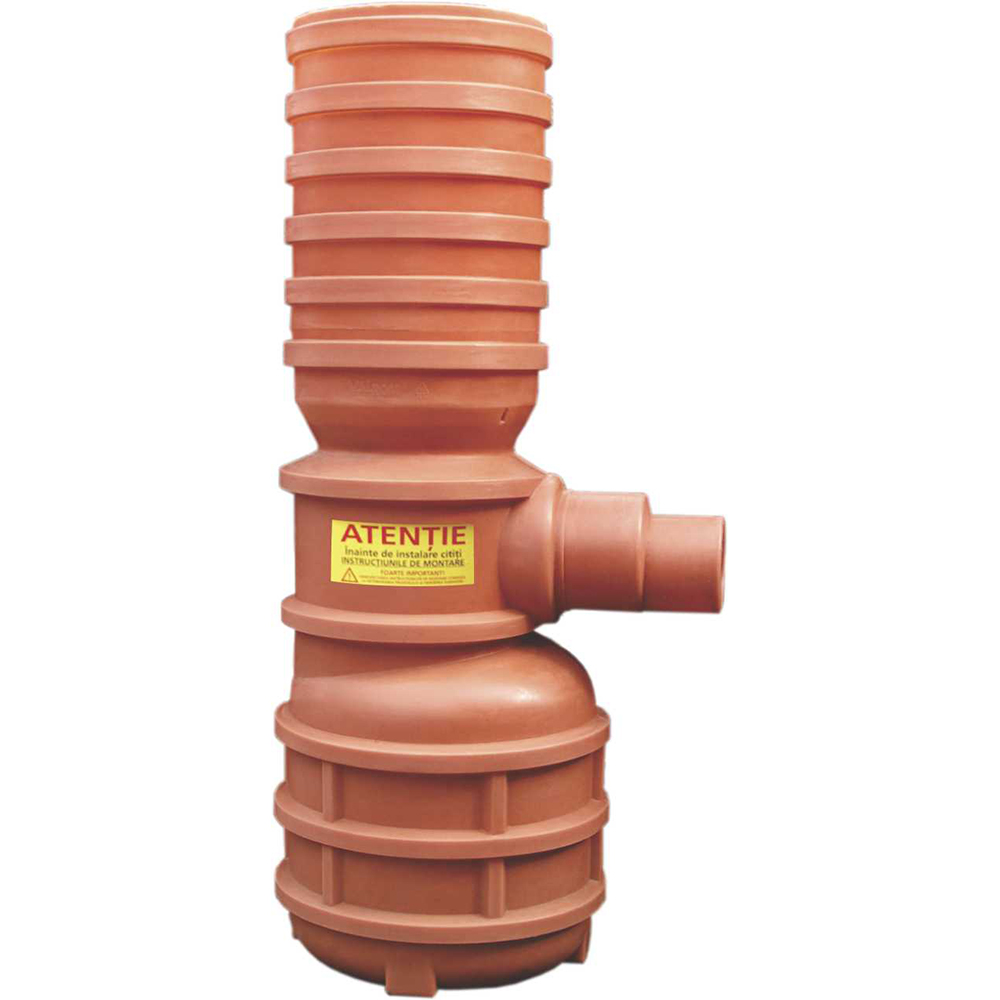 Camin pluvial tip geiger VALROM Kompactkit, polietilena, 200/160mm, D400 mm, H1560mm, portocaliu