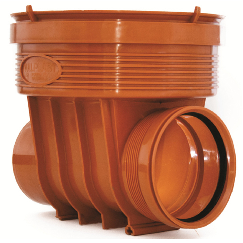 Baza camin inspectie VALROM VALPlast, PP, D 315 mm, 1 intrare/1 iesire D 160 mm
