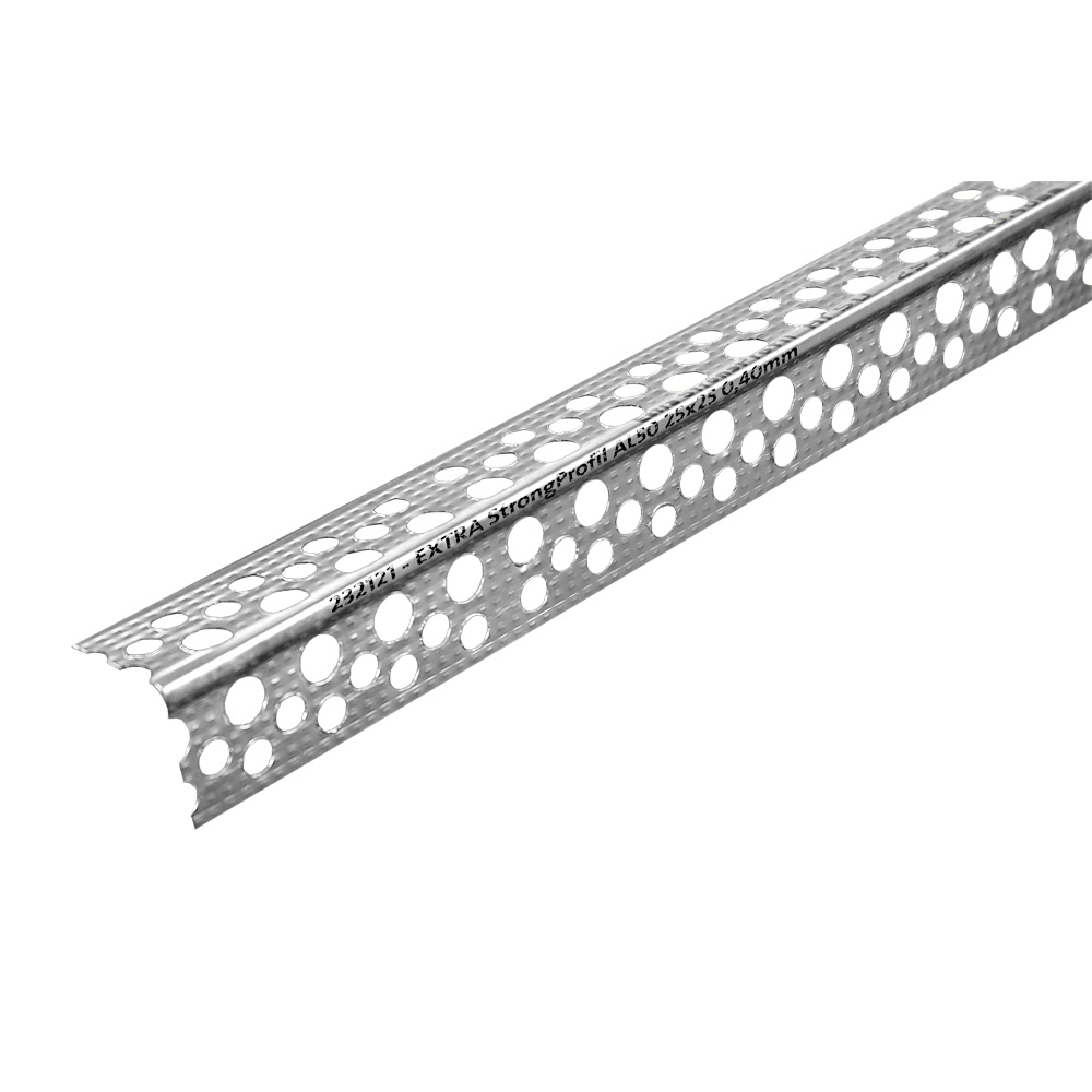 Profil de colt, 25 x 25 0.4 mm, 3 m, aluminiu