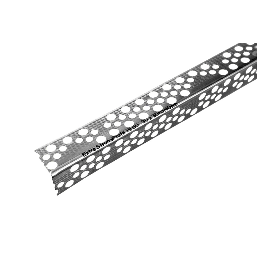Profil de colt, 30 x 30 x 0.4 mm, 3 m, aluminiu