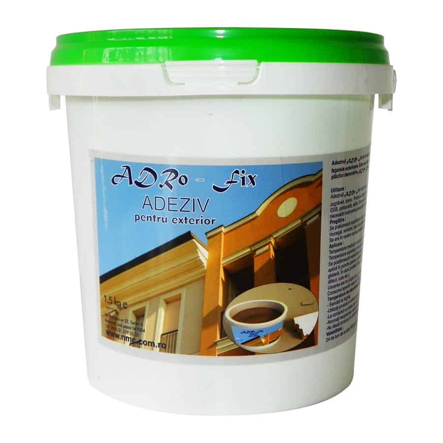 Adeziv pentru profile exterioare, alb, 1.5 kg  Adro - fix
