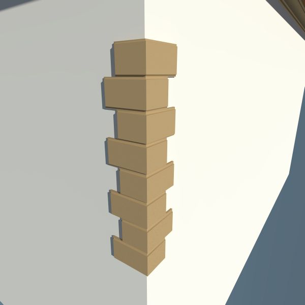 Coltar, exterior, 35 x 25 x 20 cm  Adro Decor
