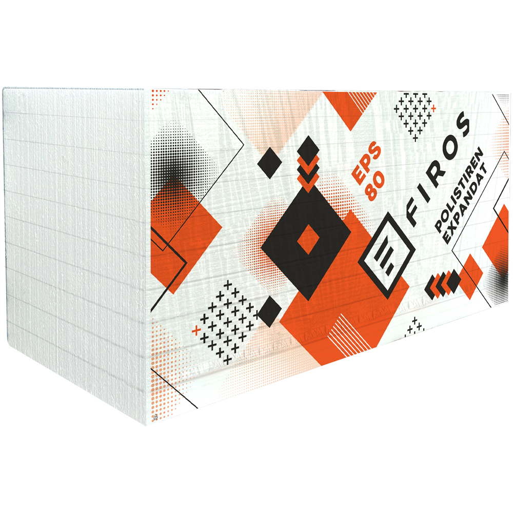 Polistiren expandat Firos EPS 80 kpa, 5 cm, 5 mp