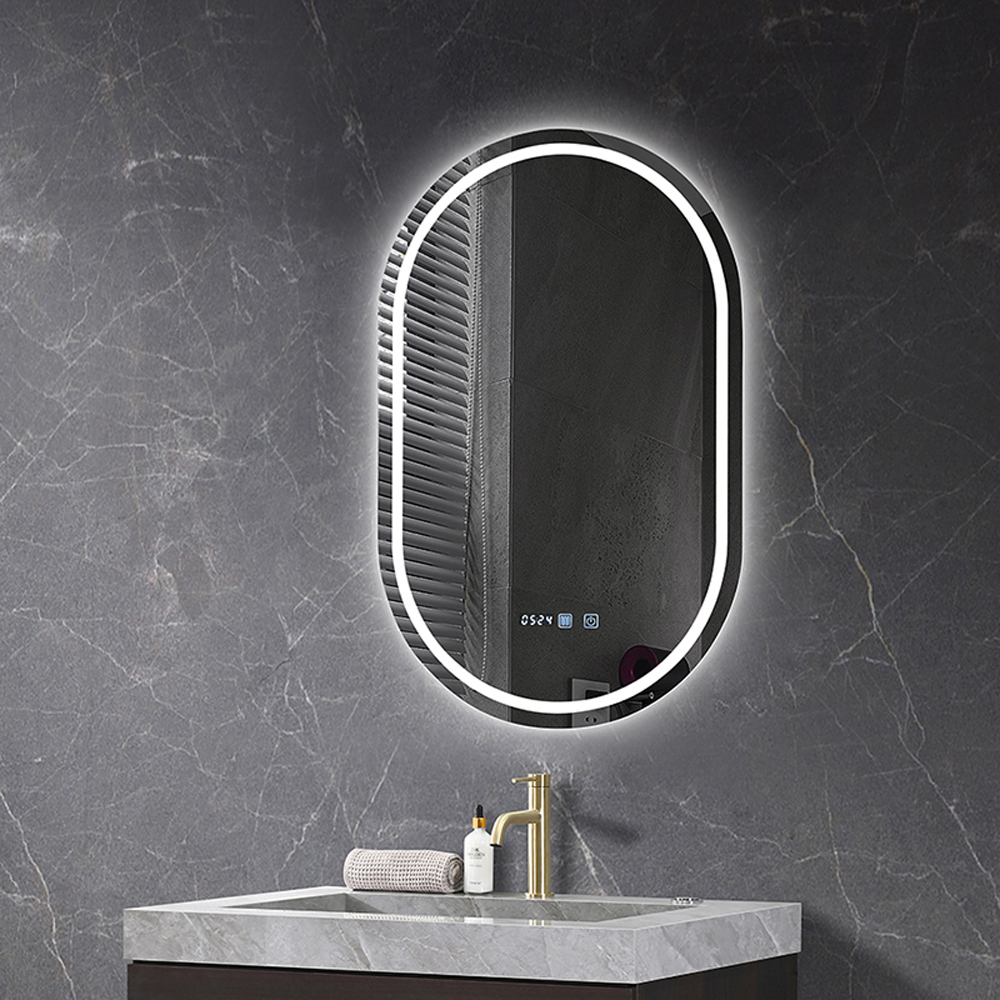 Oglinda baie BELFORM Atlantis, 50 x 3 x 90 cm, iluminare LED