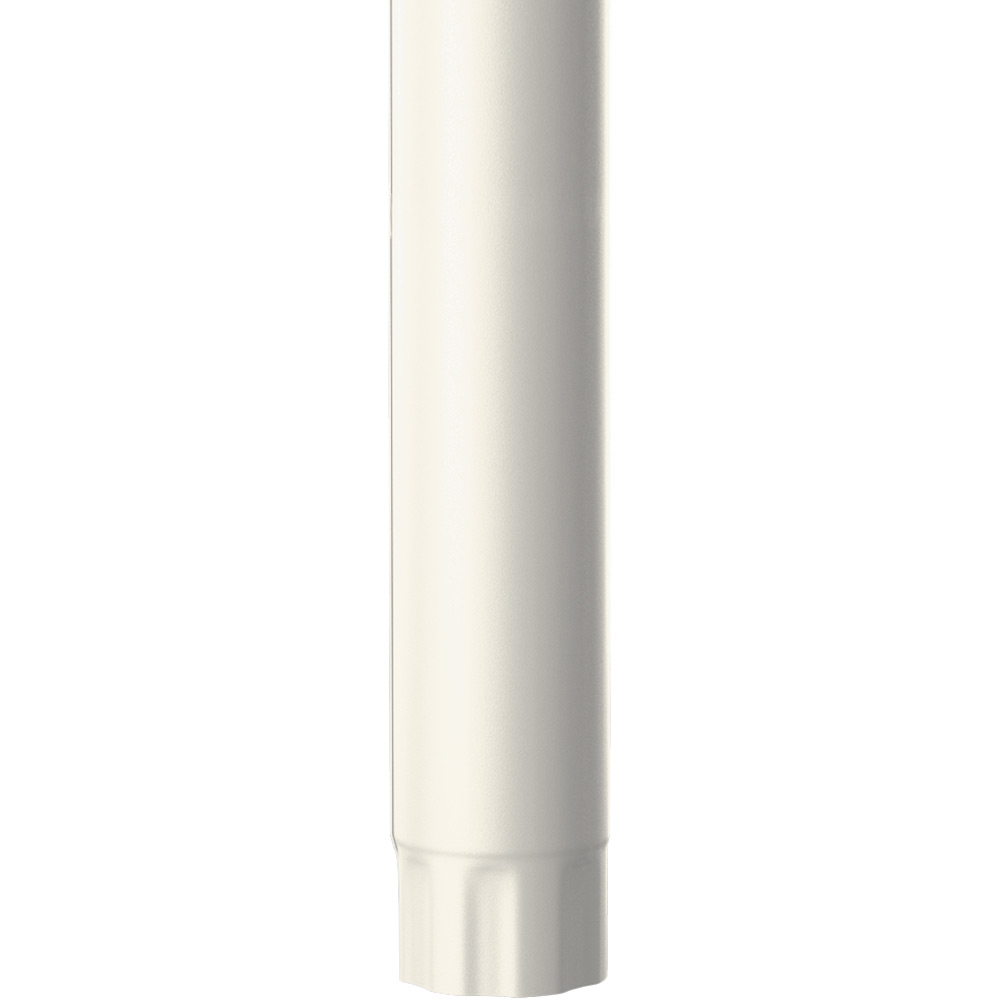 Burlan WETTERBEST, 3 m, diametru 97 mm, metal, RAL 9010