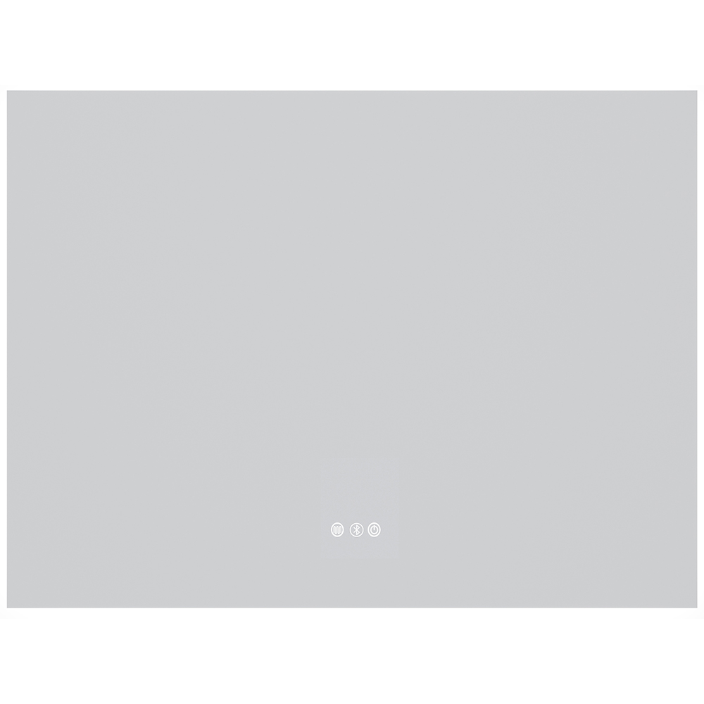 Oglinda baie SAVINIDUE Comfort, 80 x 60 cm, iluminare LED, Touch