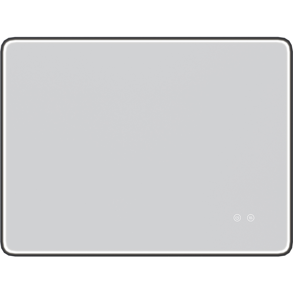 Oglinda baie SAVINIDUE Easy, 80 x 60 cm, iluminare LED, Touch
