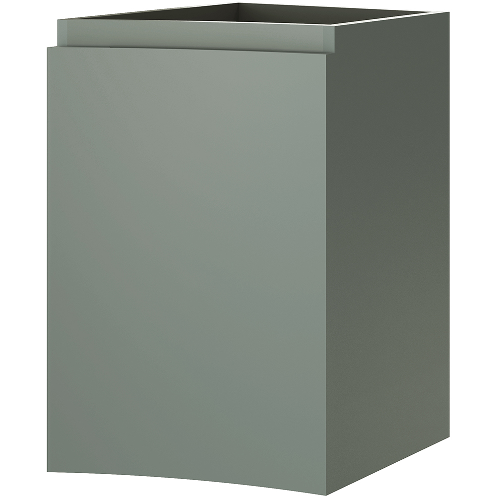 Dulap baie SAVINIDUE Armonia, dreapta, MDF, 36 x 52 x 58 cm, verde mint