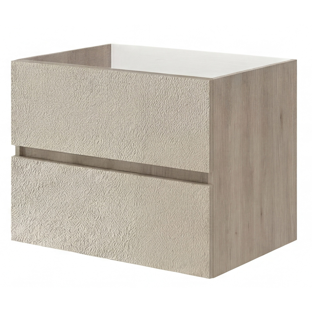 Masca lavoar SAVINIDUE Easy, 2 sertare, 62 x 49 x 54 cm, noce americano