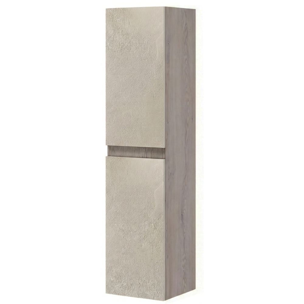 Dulap baie SAVINIDUE Easy, 2 usi, 34 x 36 x 133 cm, noce americano