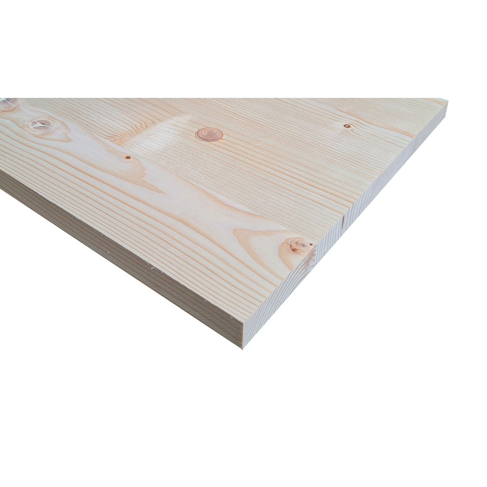 Panou lemn, molid, calitatea A, 80 x 40 x 2.7 cm