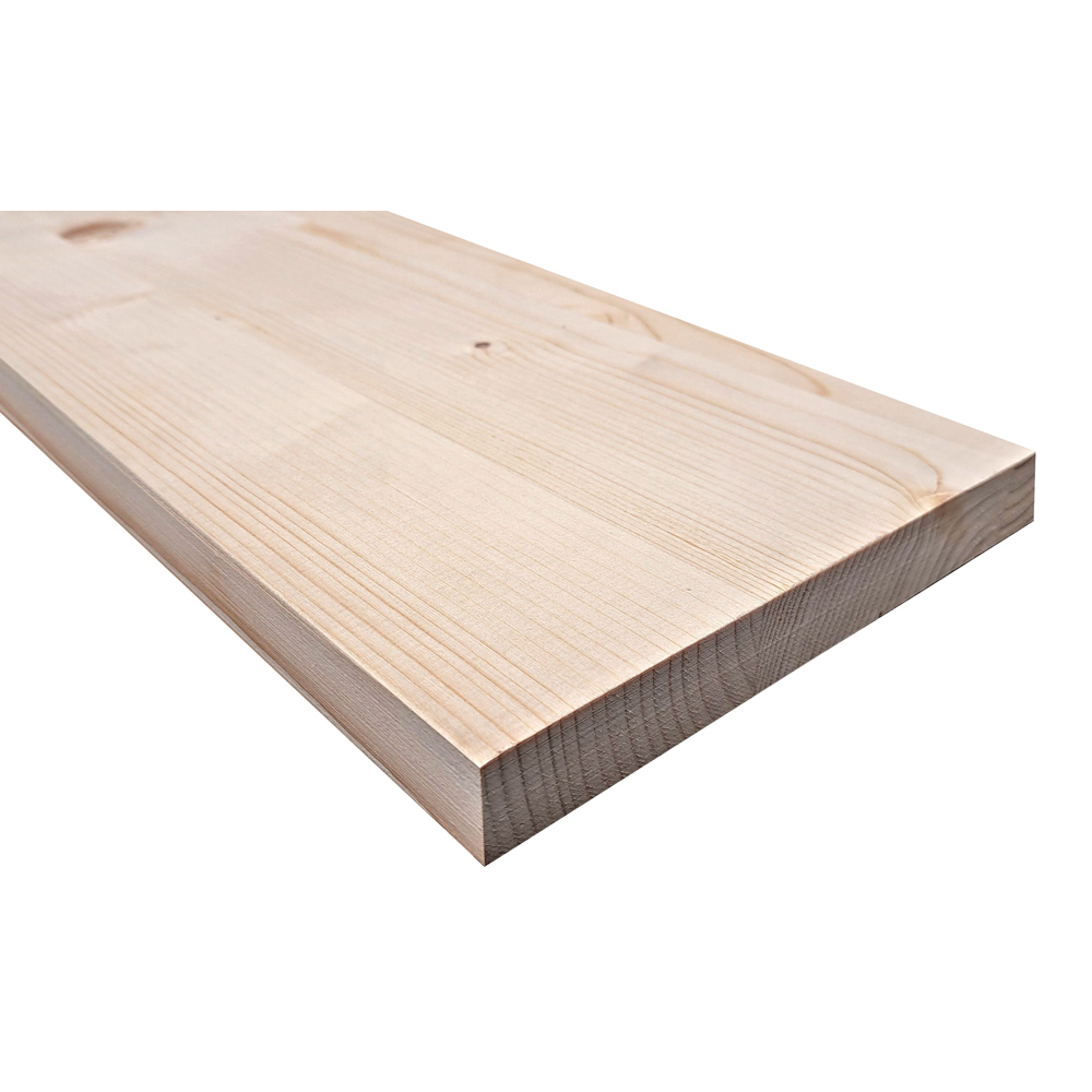 Panou lemn, molid, calitatea A, 120 x 20 x 2.7 cm