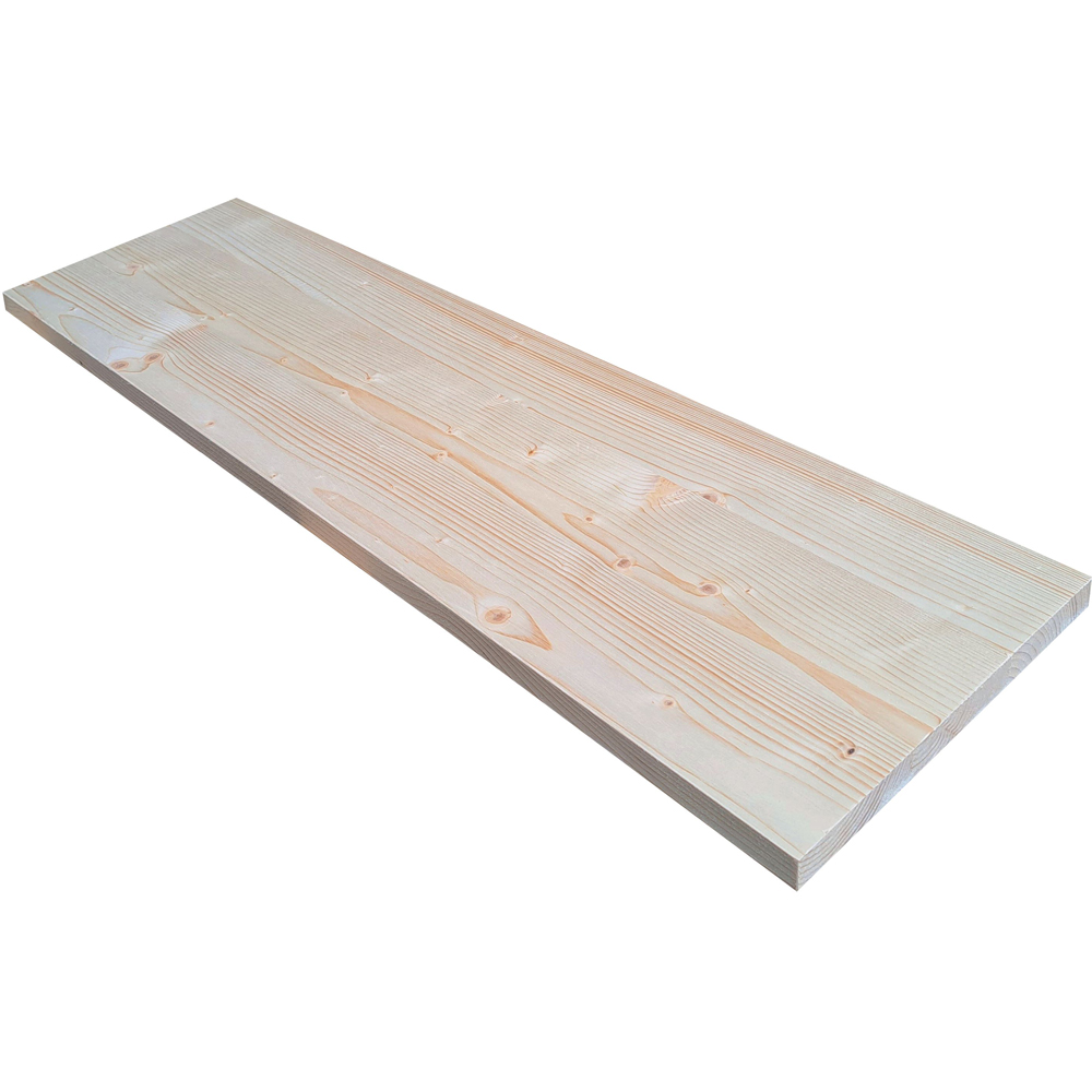 Panou lemn, molid, calitatea A, 120 x 30 x 2.7 cm
