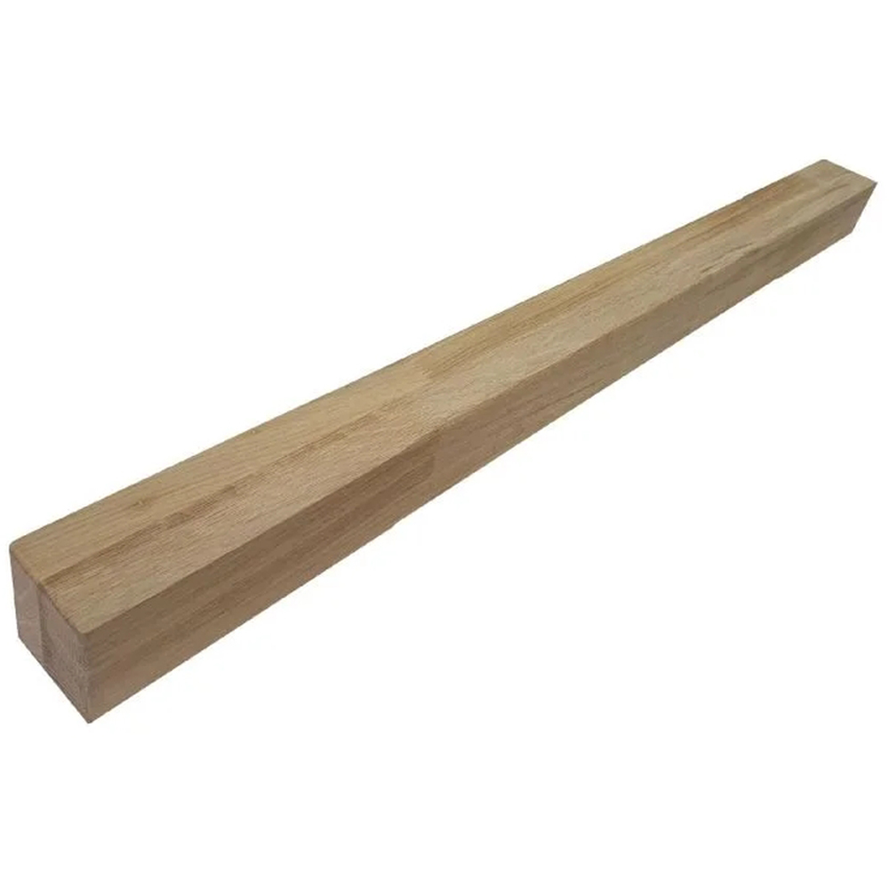Balustru cap frezat, stejar, 1200 x 70 x 70 mm, natur