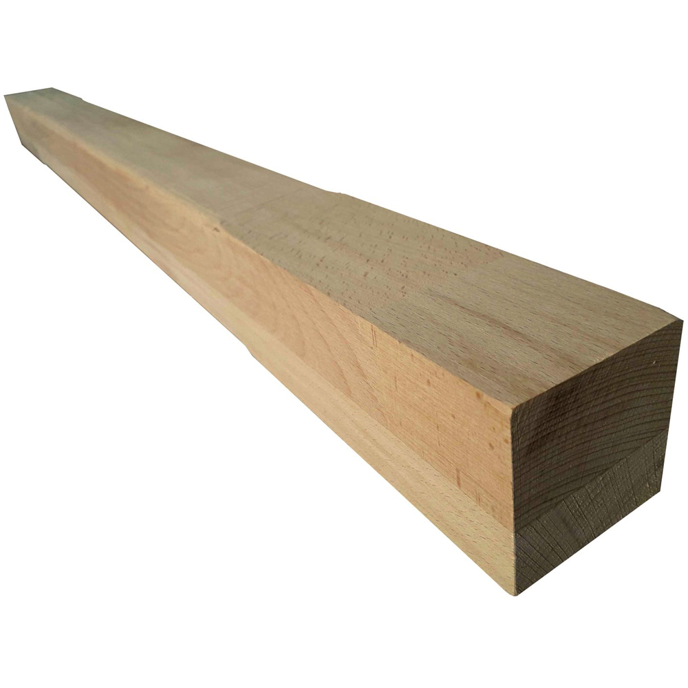 Balustru cap frezat, fag, 1030 x 70 x 70 mm, natur