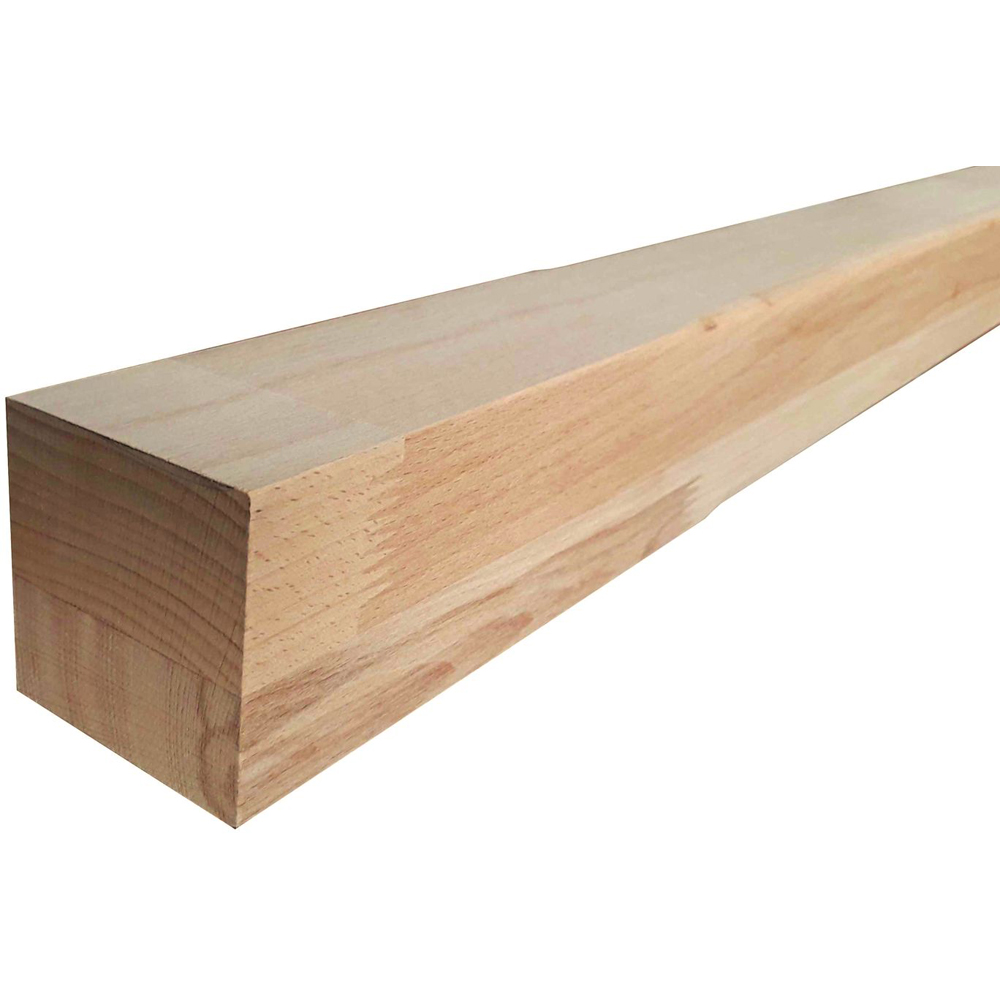 Balustru cap frezat, fag, 1030 x 70 x 70 mm, natur