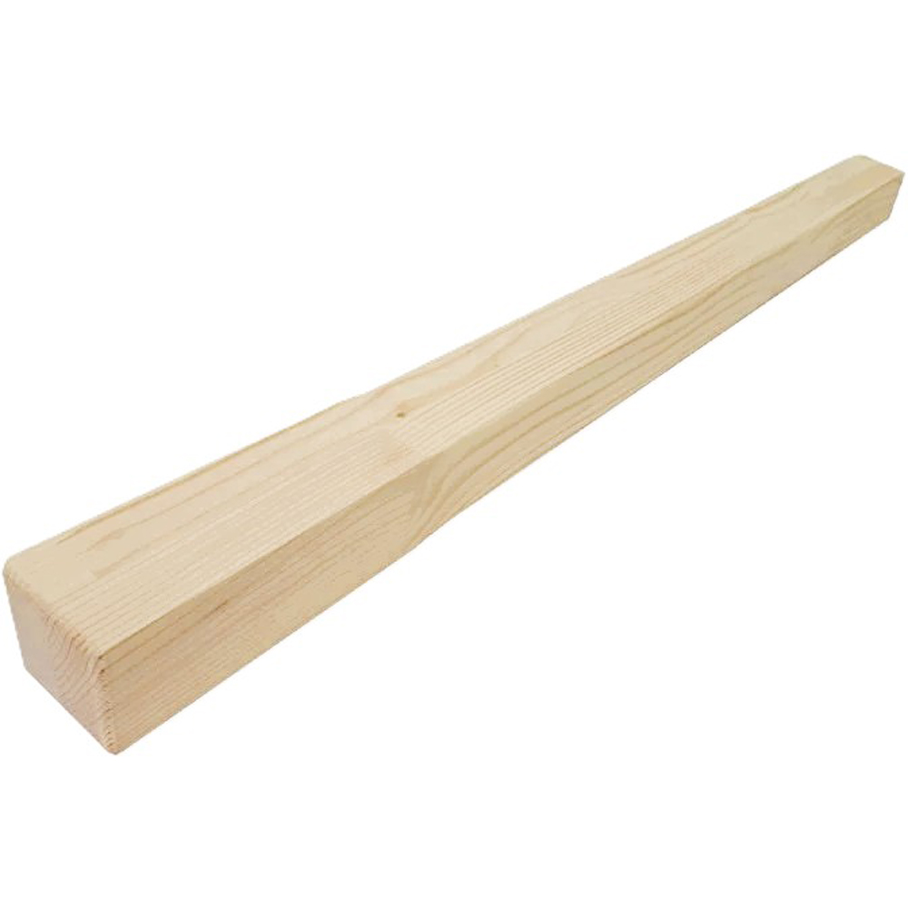 Balustru cap frezat, brad, 1030 x 70 x 70 mm, natur