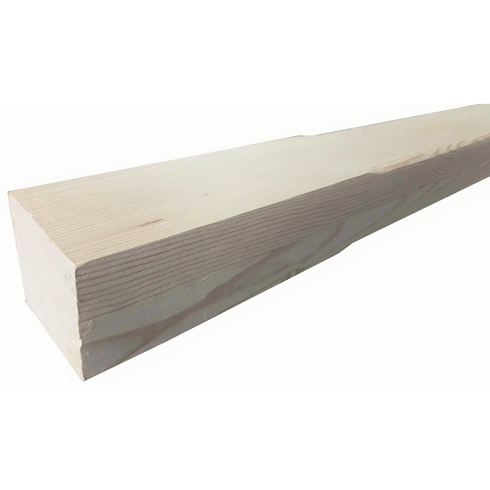 Balustru cap frezat, brad, 1030 x 70 x 70 mm, natur