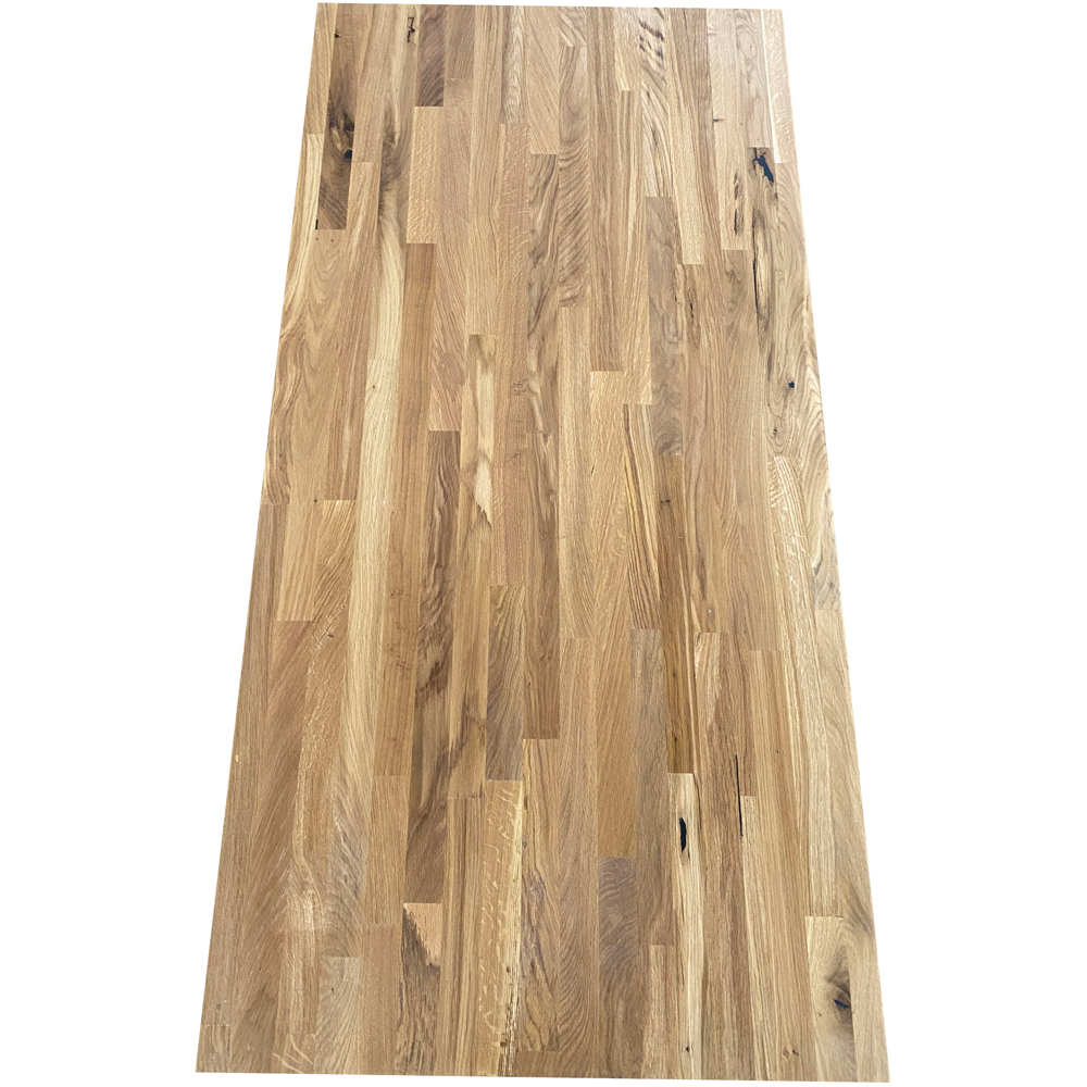 Blat insula bucatarie Vintage, 184 x 100 x 2.8 cm, stejar