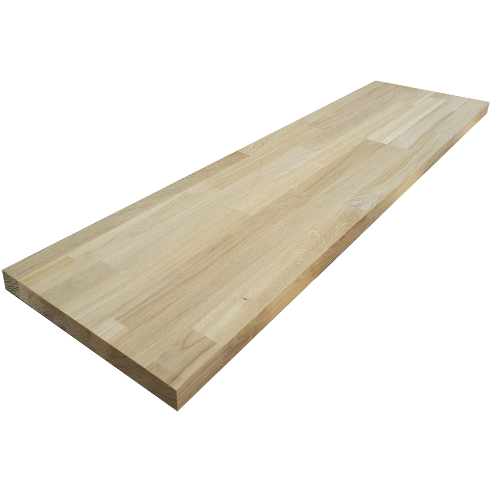 Panou lemn masiv, stejar, 100 x 28 x 2.8 cm