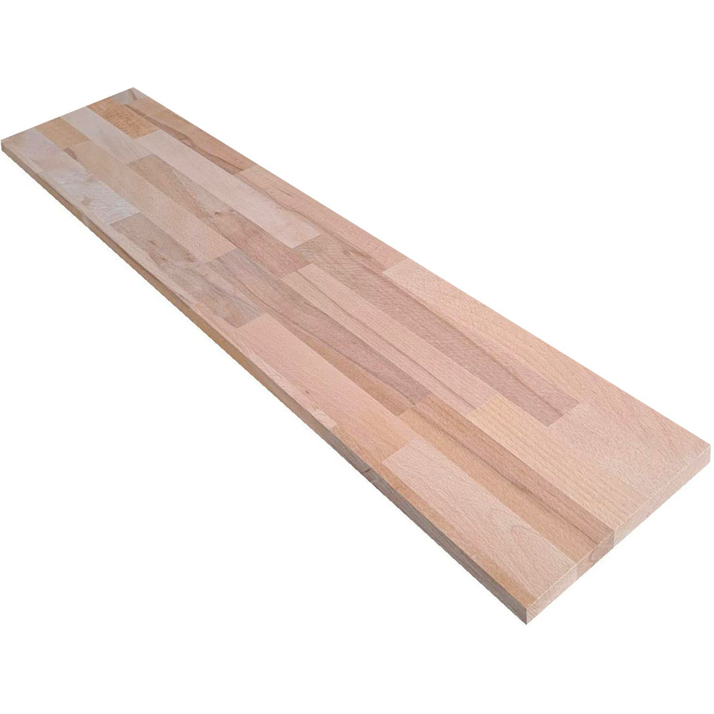 Panou lemn masiv, fag, 100 x 20 x 2 cm