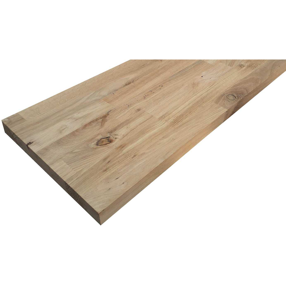 Panou lemn masiv, stejar vintage, 100 x 20 x 2 cm