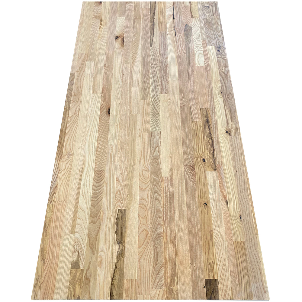 Blat insula bucatarie Vintage, 184 x 100 x 2.8 cm, frasin
