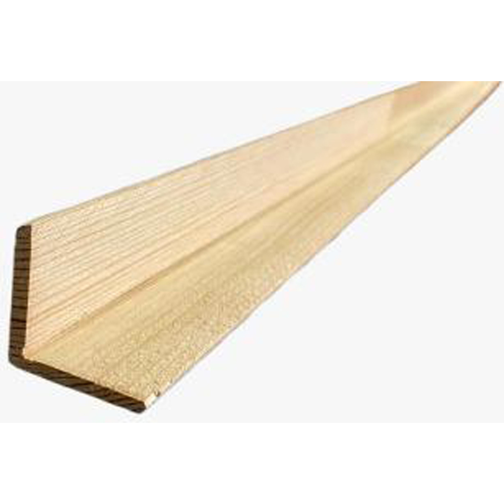 Coltar exterior PRO MOBILA L, lemn rasinoase, 2.4 m, 32 x 5 mm, natur