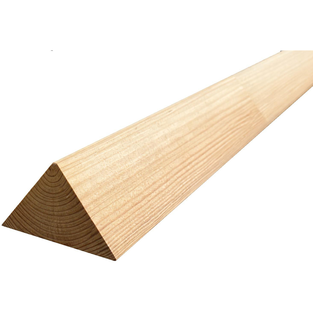 Coltar interior PRO MOBILA TR, lemn rasinoase, 2.4 m, 12 x 12 mm, natur