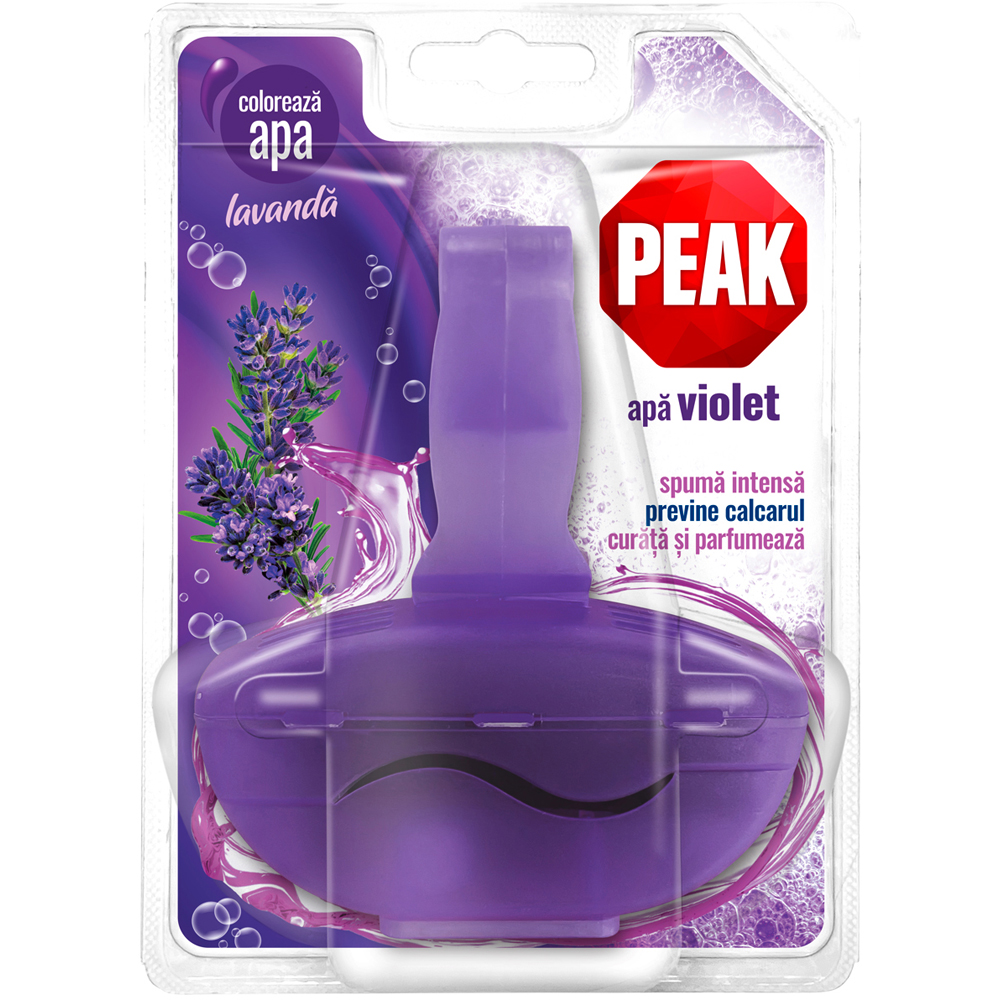 Odorizant toaleta PEAK Apa Violet, Lavanda, 55 g