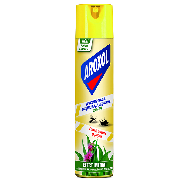 Spray anti-muste si tantari AROXOL Eucalipt, 400 ml